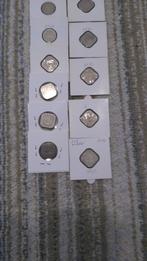 nikkelen 5 cent munten  diverse jaren, Postzegels en Munten, Munten | Nederland, Zilver, Koningin Wilhelmina, Ophalen of Verzenden