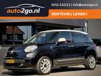 Fiat 500L 0.9 TWINAIR EASY TWO-TONE AIRCO LED LMV PDC, Auto's, Fiat, Gebruikt, Start-stop-systeem, Zwart, Origineel Nederlands