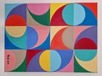 schilderij op doek met acryl, zelf geschilderd, Antiek en Kunst, Kunst | Schilderijen | Modern, Ophalen