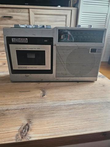 Vintage National Panasonic Radio Cassette 443 beschikbaar voor biedingen