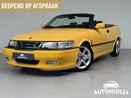 Saab 9-3 Cabrio Monte Carlo Yellow NL-AUTO! VIGGEN LOOK, 65 €/maand, Gebruikt, 4 stoelen, Bedrijf
