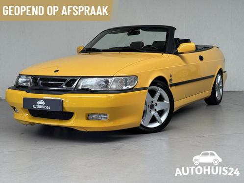 Saab 9-3 Cabrio Monte Carlo Yellow NL-AUTO! VIGGEN LOOK, Auto's, Saab, Bedrijf, Te koop, Saab 9-3, ABS, Airbags, Airconditioning