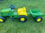 Trap tractor met aanhanger John Deere Rolly Toys, Ophalen, Zo goed als nieuw, Overige merken, Met kar of aanhanger
