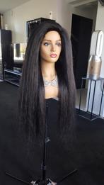 Pruik - Haarstuk - Echt haar - EXTRA DIK! - Zwart Bruin -, Sieraden, Tassen en Uiterlijk, Uiterlijk | Haarverzorging, Ophalen of Verzenden
