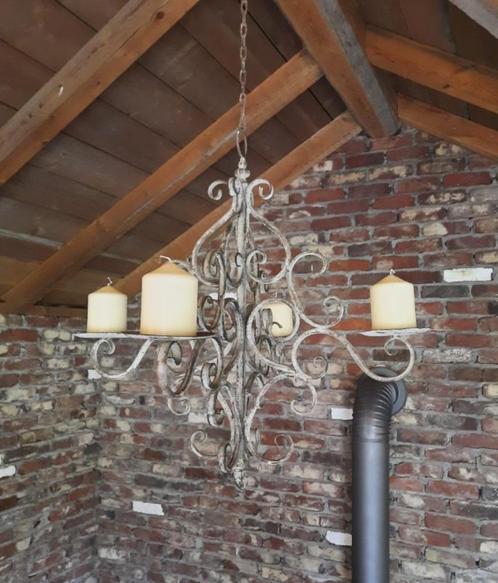 Prachtige Esschert kroonluchter old-grey nieuw, Huis en Inrichting, Woonaccessoires | Overige, Nieuw, Ophalen of Verzenden