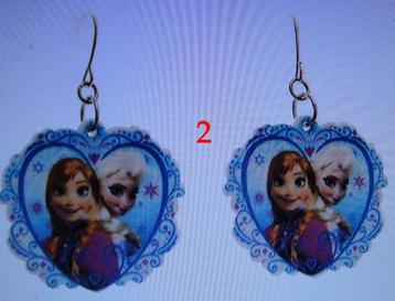 Heel leuke ELSA & ANNA oorbellensets van Frozen voor € 4,95 beschikbaar voor biedingen