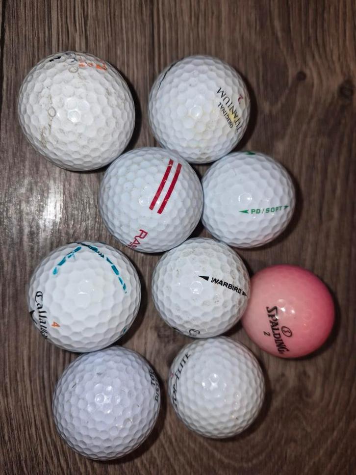 Golfballen Mix - Verschillende merken, Sport en Fitness, Golf, Gebruikt, Bal(len), Callaway, Ophalen of Verzenden