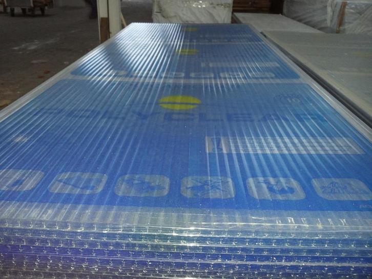 polycarbonaat plaat, Doe-het-zelf en Verbouw, Dakpannen en Dakbedekking, Nieuw, Overige typen, Kunststof, Overige kleuren, Minder dan 5 m²