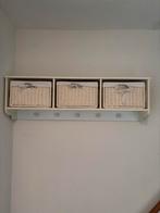 Kapstok met manden, Huis en Inrichting, Woonaccessoires | Kapstokken, Gebruikt, Minder dan 100 cm, Hout, Ophalen