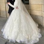 Gelinlik, trouwjurk, Ophalen of Verzenden, Zo goed als nieuw, Wit, Trouwjurk