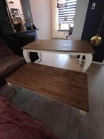 Landelijke eet en salon tafel, Ophalen, Gebruikt, 200 cm of meer, 50 tot 100 cm