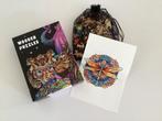 Uitdagende houten puzzel Mandala Dragon Fly, Ophalen of Verzenden, Minder dan 500 stukjes, Zo goed als nieuw