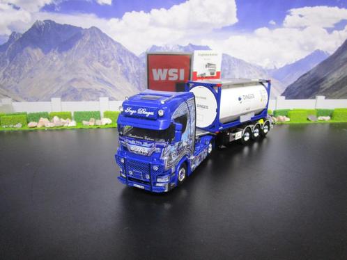 Wsi 01-4000 Ingo Dinges , Scania S Highline CS20H, Hobby en Vrije tijd, Modelauto's | 1:50, Nieuw, Bus of Vrachtwagen, Wsi, Ophalen