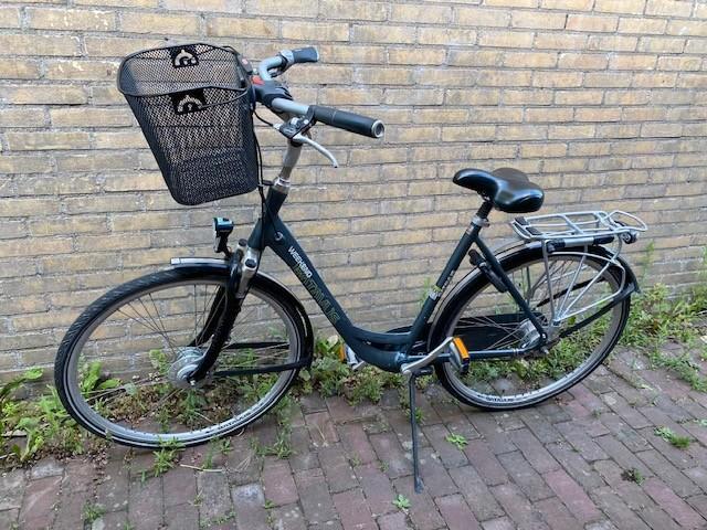 Damesfiets Batavus Weekend met mand, Fietsen en Brommers, Fietsen | Dames | Damesfietsen, Gebruikt, Batavus, (Extra) lage instap