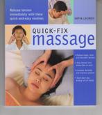 Quick fix massage Nitya Lacroix, Boeken, Zo goed als nieuw, Verzenden