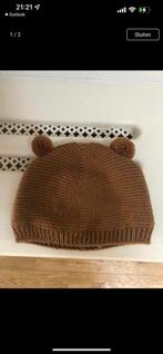 Baby zara winter muts bruin pom pom oortjes nieuw one size, Ophalen of Verzenden, Zo goed als nieuw, Jongetje of Meisje, Muts
