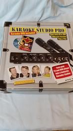 Karaoke Studio Pro set 2 microfoons + echo KAR 008, Ophalen of Verzenden, Gebruikt, Complete set