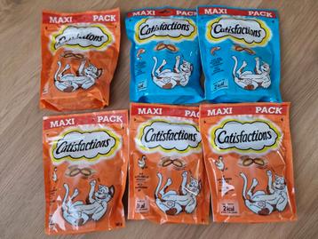 Catisfactions kattensnoepjes beschikbaar voor biedingen