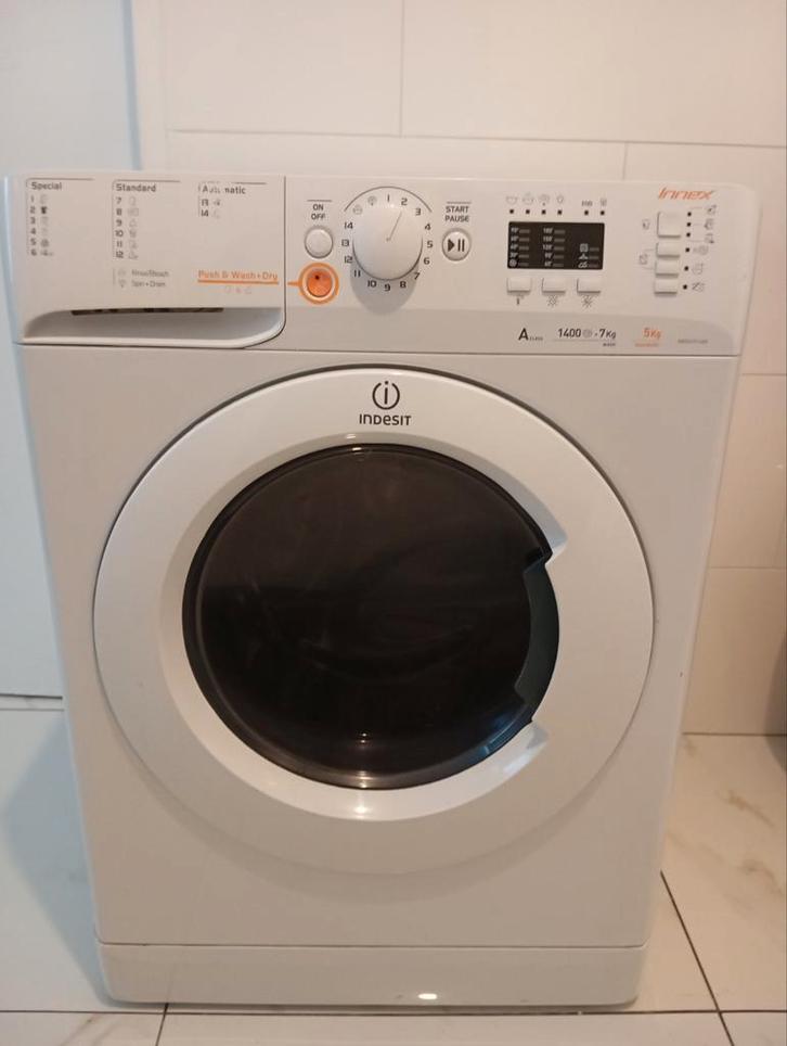 Was droogcombinatie Combi 7/5 wash dryer, Witgoed en Apparatuur, Was-droogcombinaties, Zo goed als nieuw, 8 tot 10 kg, 85 tot 90 cm
