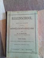 1909. Rekenschool oefeningen. W.H. Wisseling. 1909, Ophalen of Verzenden
