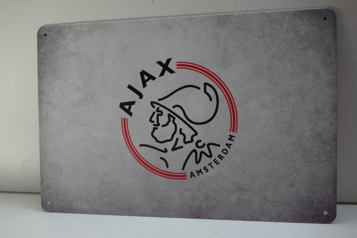 AJAX AMSTERDAM LOGO WAND BORD, Verzamelen, Merken en Reclamevoorwerpen, Nieuw, Overige typen, Ophalen of Verzenden