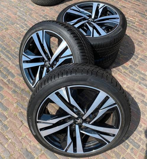 19” Peugeot 508 GT velgen + 235/40 R19 Conti winterbanden, Auto-onderdelen, Banden en Velgen, Banden en Velgen, Winterbanden, 19 inch