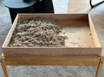 Kinetisch zand / Kinetic sand met zandbak, Ophalen, Zo goed als nieuw, Jongen of Meisje