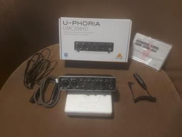 Behringer UMC204HD Audio Interface beschikbaar voor biedingen