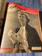 Ingebonden 25 nummers van jaargang Margriet weekblad 1951, Verzamelen, Tijdschriften, Kranten en Knipsels, Ophalen of Verzenden