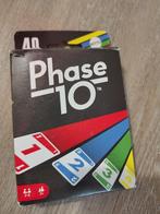 Phase 10, Hobby en Vrije tijd, Gezelschapsspellen | Kaartspellen, Vijf spelers of meer, Ophalen of Verzenden, Zo goed als nieuw