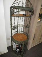 zwaar wijnrek giet ijzeren brocante wijnrek echte blikvanger, Ophalen