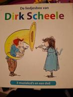Dirk Scheele - De Liedjesbox (3CD's + DVD), Cd's en Dvd's, Cd's | Kinderen en Jeugd, Boxset, Ophalen of Verzenden, Zo goed als nieuw