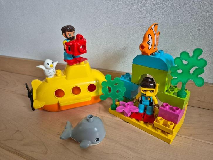 Duplo 10910 Onderzeeër avonturen set, Kinderen en Baby's, Speelgoed | Duplo en Lego, Zo goed als nieuw, Duplo, Complete set, Ophalen of Verzenden