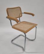 Cesca stoel S32 eetkamertoel stoel webbing Marcel Breuer, Huis en Inrichting, Stoelen, Ophalen, Bruin, ., Riet of Rotan