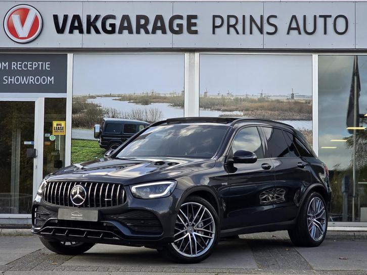 Mercedes-Benz GLC AMG 43 4MATIC Premium |PANO|CARBON|BURMEST, Auto's, Mercedes-Benz, Bedrijf, Te koop, GLC, 360° camera, 4x4, ABS