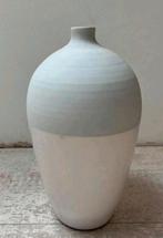 Mooie vaas hoog 34 cm doorsnede 18 cm, Ophalen, Overige kleuren, Nieuw, Glas
