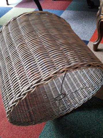 Rieten Lampenkap - Ø50cm, 35cm hoog beschikbaar voor biedingen