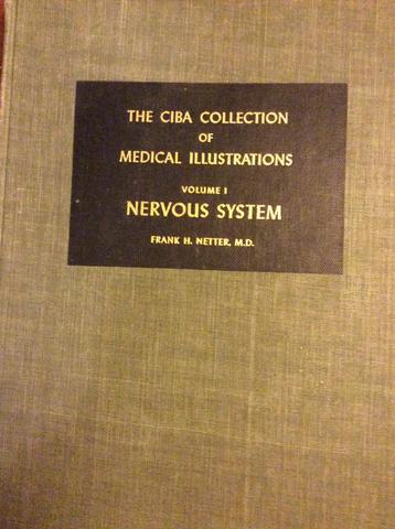 The CIBA Collection, medical illustrations, nerv. system. beschikbaar voor biedingen