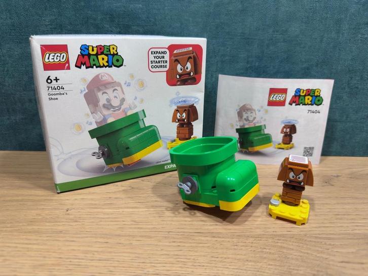 Compleet Lego Super Mario - Goomba's Shoe - 71404, Kinderen en Baby's, Speelgoed | Duplo en Lego, Zo goed als nieuw, Lego, Complete set