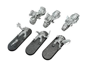 Warhammer 40K Space Marine Bike Squad beschikbaar voor biedingen