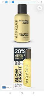 BIOVENE FACE SERIUM 20% VITAMIN C + ORANGE COMPLEX, Ophalen of Verzenden, Nieuw, Gehele gezicht