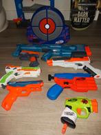 Nerf Pistolen + Schietbord (Zonder Kogels), Ophalen of Verzenden, Gebruikt, Jongen of Meisje