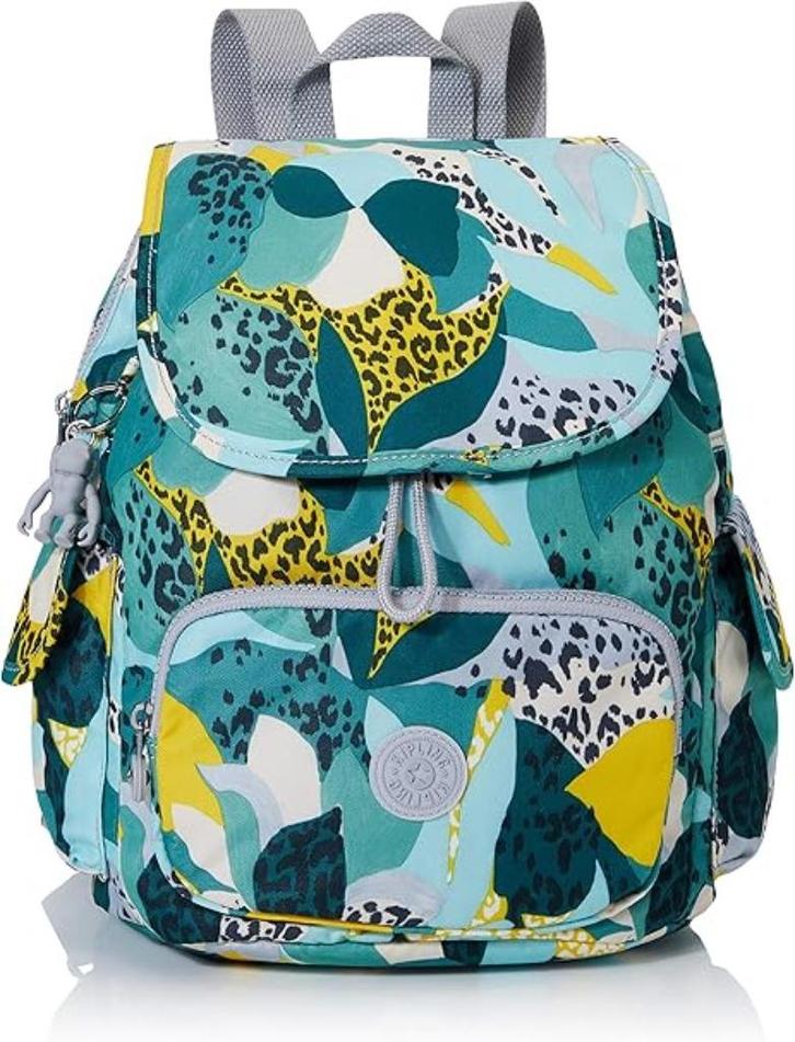 Kipling city pack multi kleur urban jungle rugtas(nr.11 D6), Sieraden, Tassen en Uiterlijk, Tassen | Damestassen, Gebruikt, Overige typen