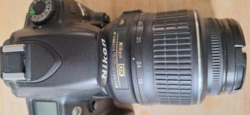 Nikon D80 met Nikkor AF-S 18-55 mm  beschikbaar voor biedingen