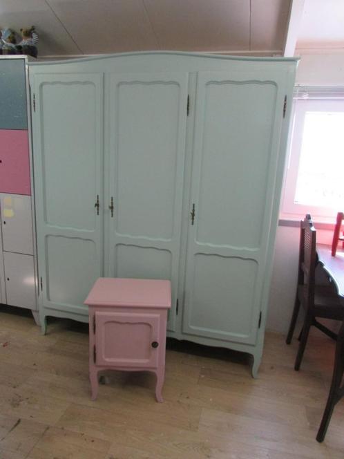 Barok gerestijlde kinderkast queenanne stijl hang leg 395,00, Kinderen en Baby's, Kinderkamer | Commodes en Kasten, Nieuw, Kast