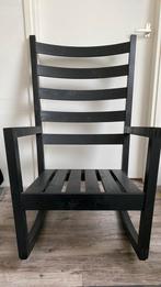 Zwarte schommelstoel, Huis en Inrichting, Stoelen, Ophalen, Gebruikt, Zwart, Eén