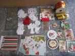 veel restanten knutselen of kaarten maken met kerst, Diversen, Kerst, Ophalen of Verzenden, Nieuw