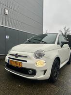 Fiat 500C 1.2 69pk 2017 Wit, Auto's, Voorwielaandrijving, 4 cilinders, Cabriolet, Wit