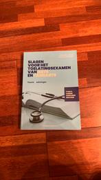 Leerboek toelatingsexamen geneeskunde, Ophalen of Verzenden, Beta, Zo goed als nieuw, WO