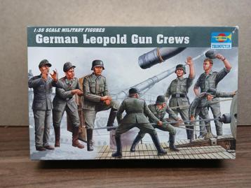 Trumpeter 0406  German leopold Gun Crew 1:35 beschikbaar voor biedingen